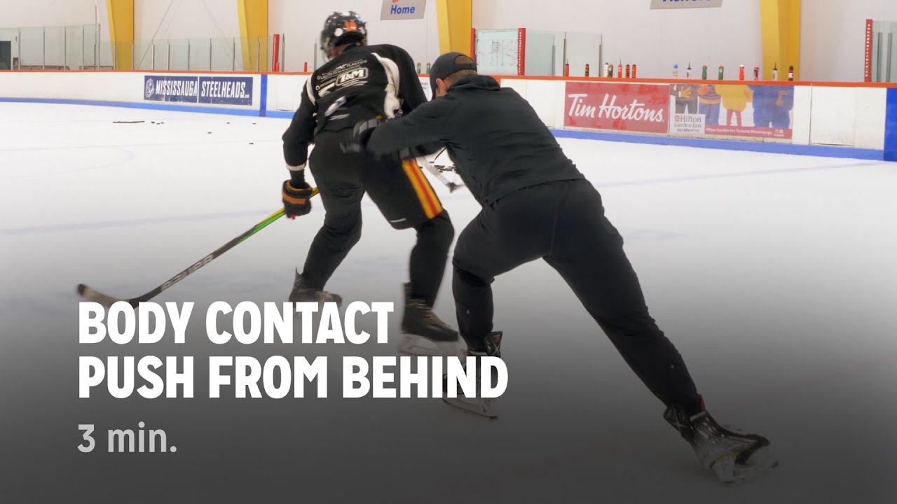 Body Contact Push From Behind