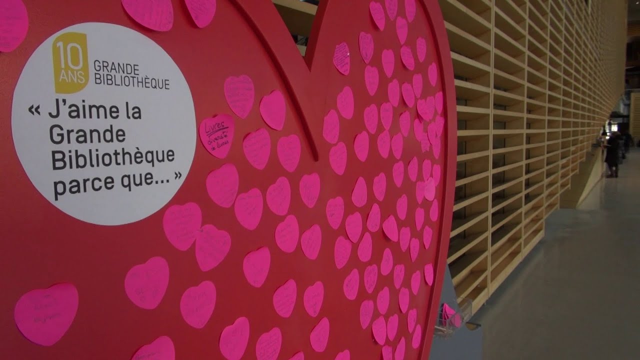 J'&hearts; la Grande Biblioth&egrave;que