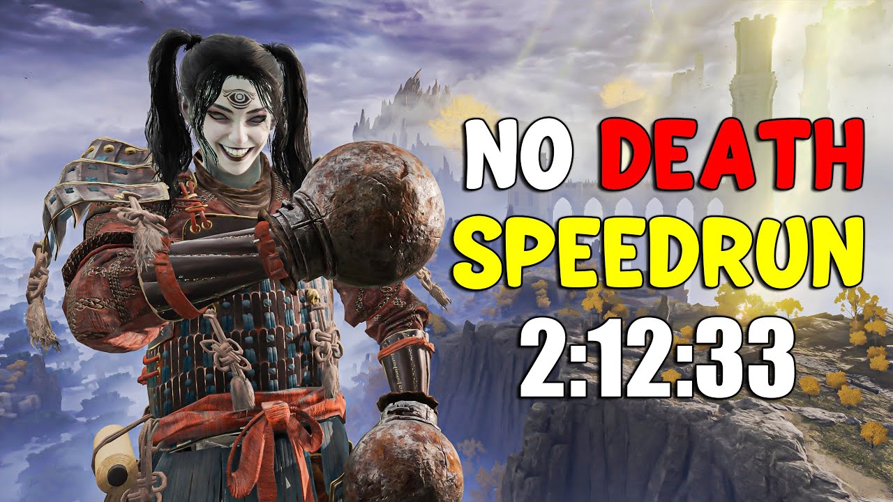 Elden Ring : No Death Speedrun (The Complete Run)