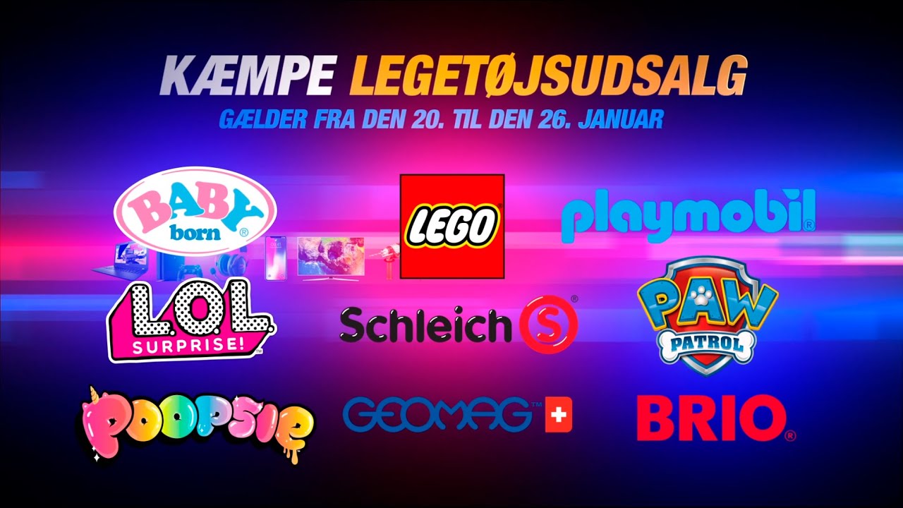 K&aelig;mpe Leget&oslash;jsudsalg hos Proshop