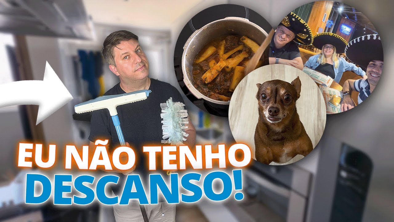 VLOG DE FOLGA: Organização, Comida e Jantar Fora! (Meu Dia a Dia Real!)