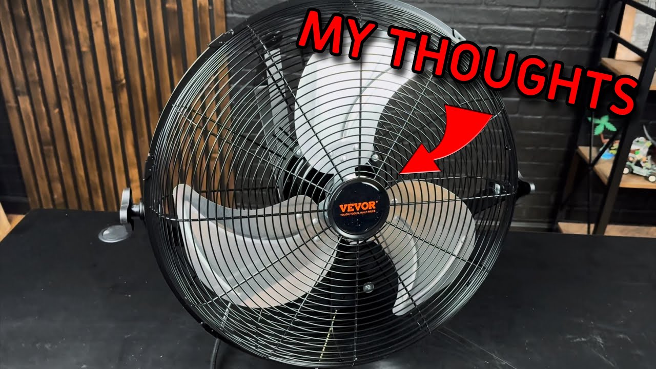 Обзор настенного вентилятора VEVOR 18 дюймов