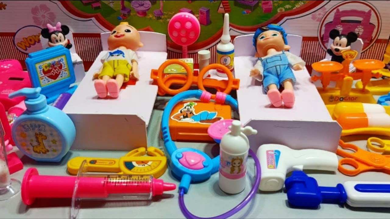 5 Minutes Satisfying with Unboxing Mickey Mouse Doctor toys ASMR | Review Toys