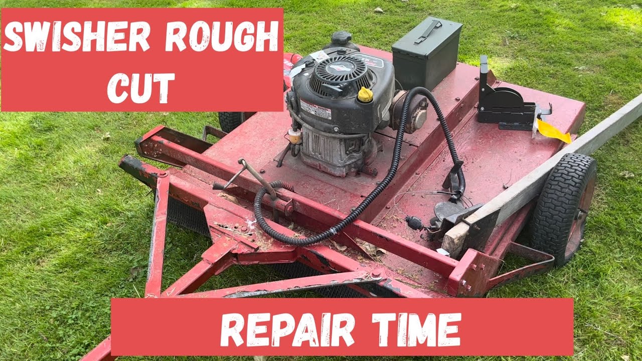 Swisher Rough Cut Mower, PTO Control Console Repair