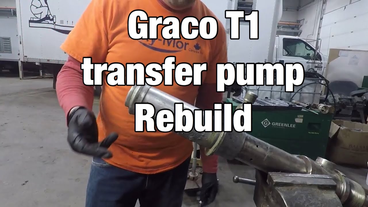 Graco T1 pump rebuild