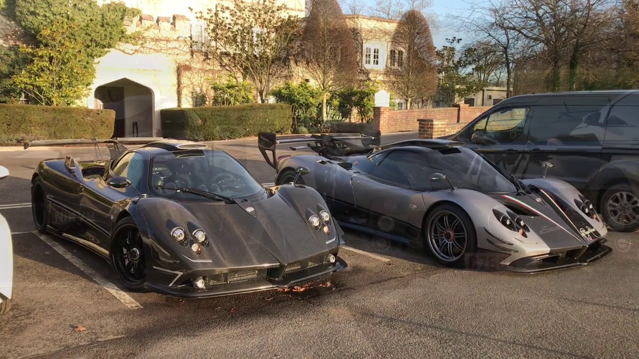 I Randomly Found These 2x $5million Pagani Zondas!!