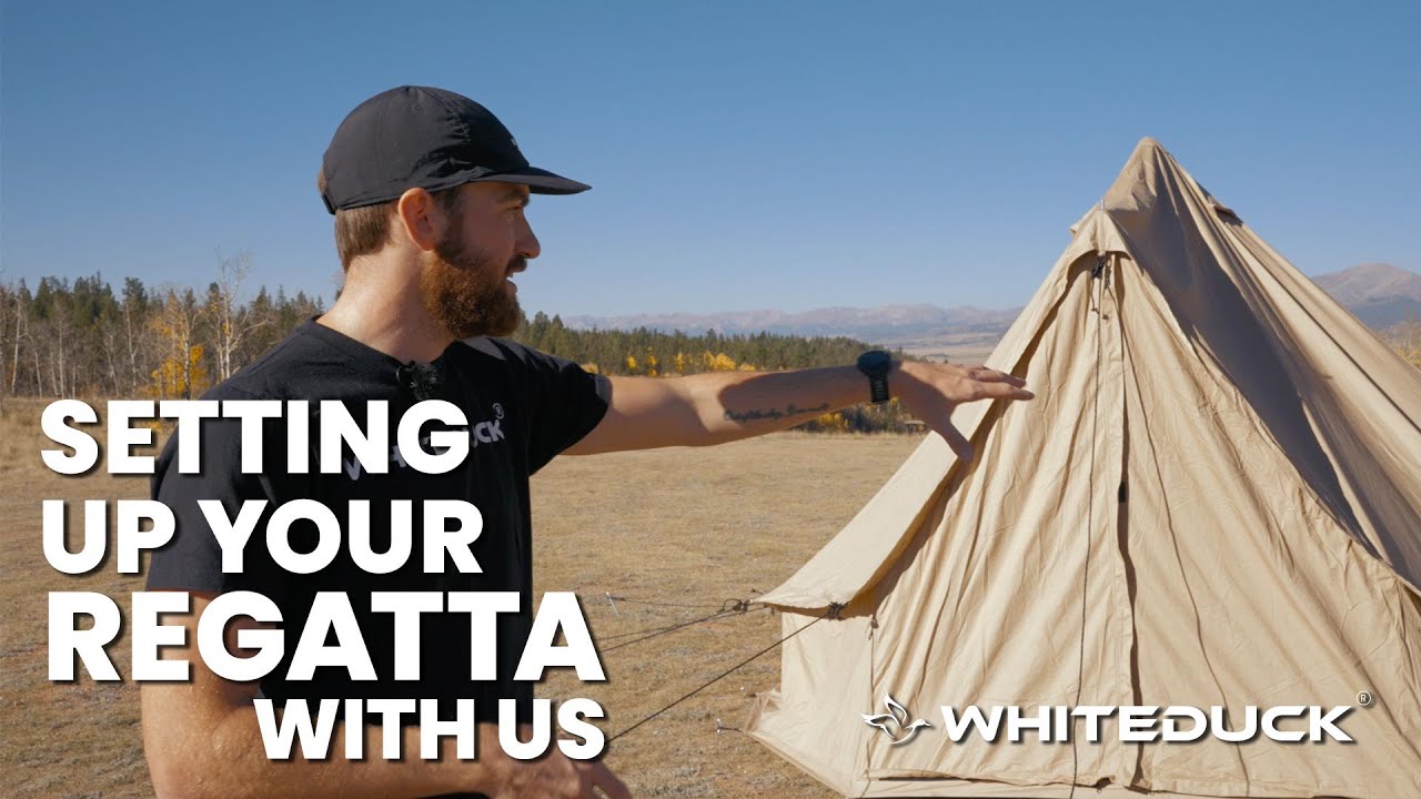 DETAILED Instructions For Pitching The Regatta Bell Tent | Easy & Quick Setup | White Duck Outdoors