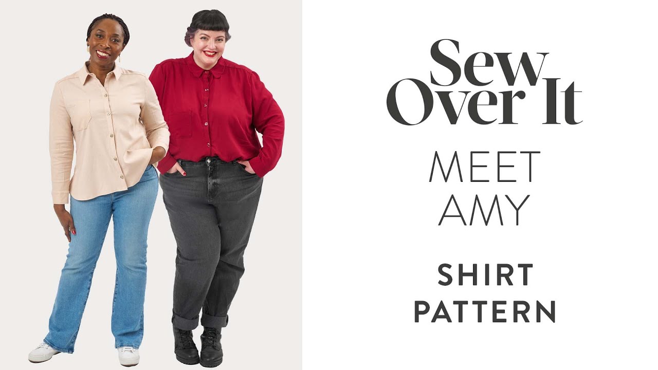 Meet the Amy Shirt Sewing Pattern - Sew Over It