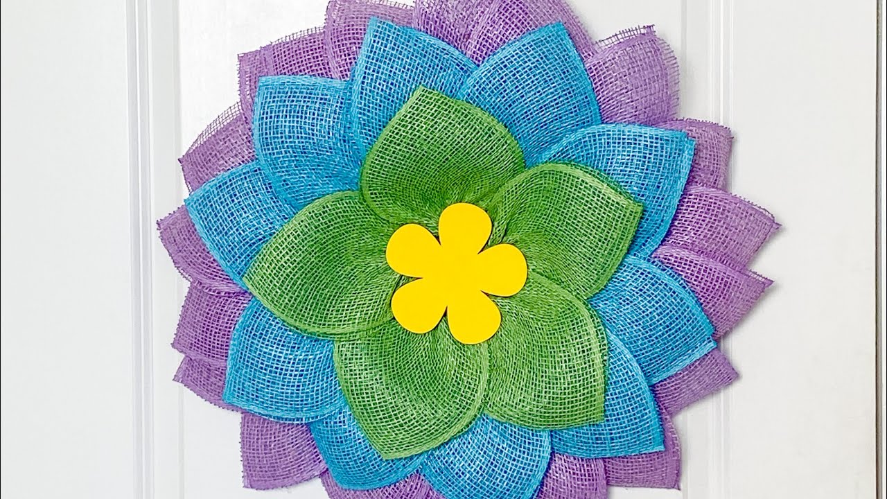 Spring wreath tutorial - DIY wreath kit from Carrie's Wreath Creations