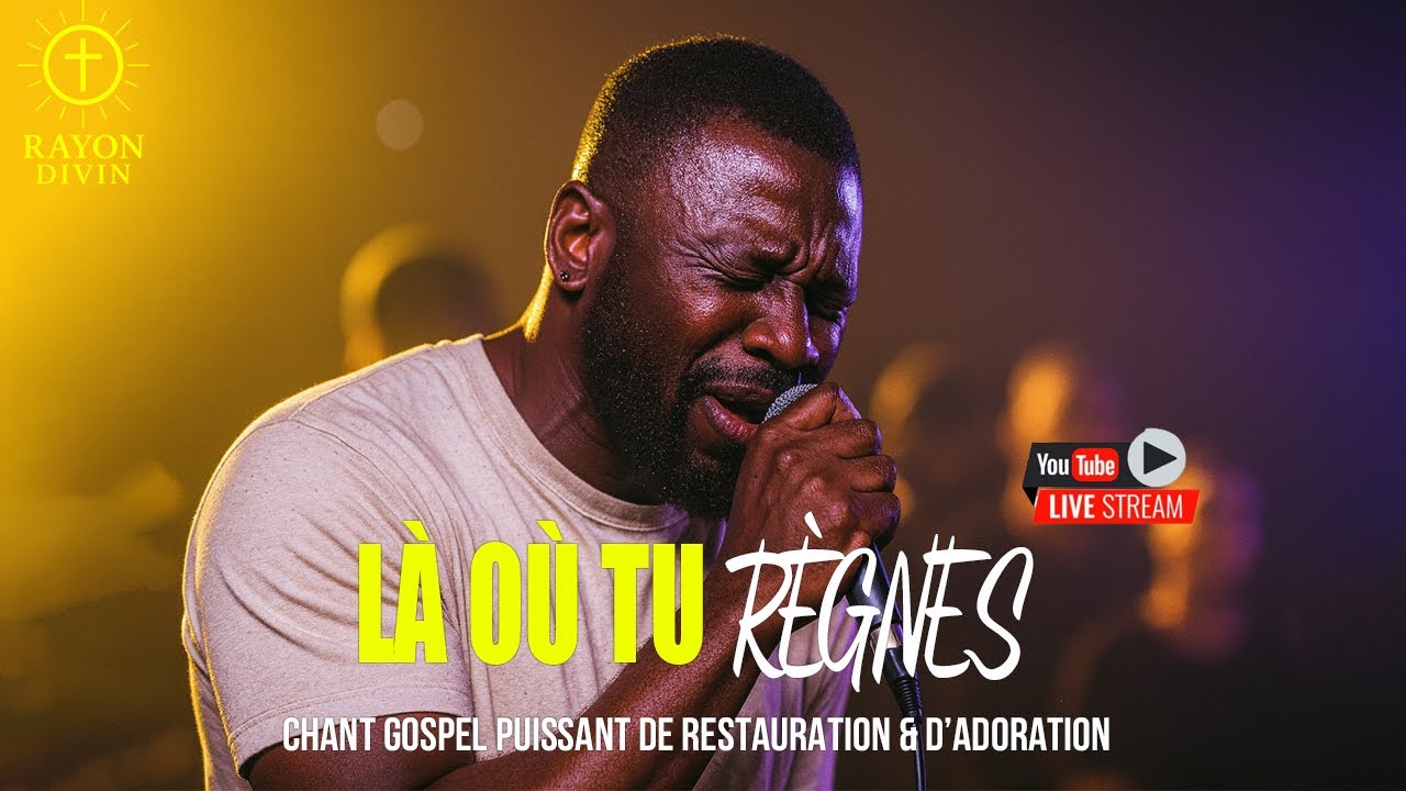 🔥 LÀ OÙ TU RÈGNES  🔥– Chant Gospel Puissant de Restauration & D’Adoration Version Live 2025