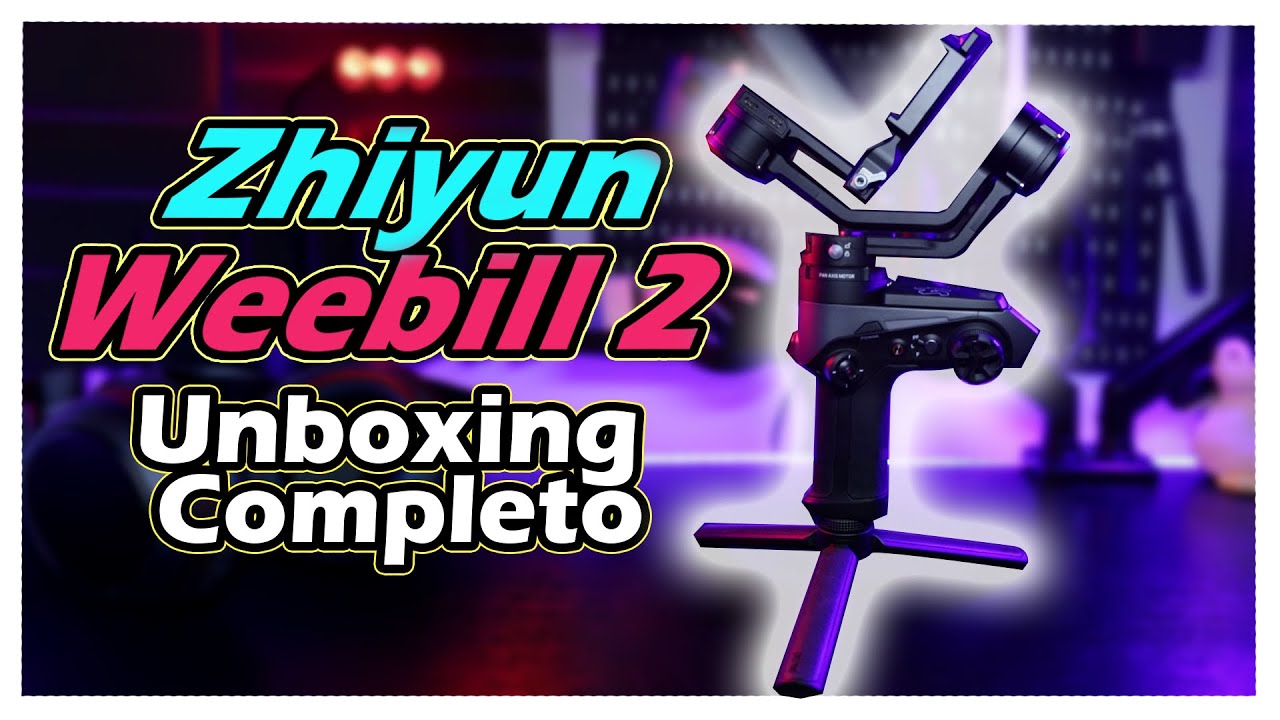 Abrí el Zhiyun Weebill 2 en 2026 (unboxing y primer armado)