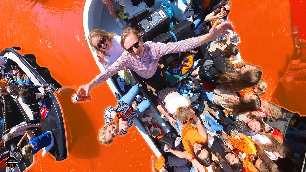 Dutch People know how to party | King's Day Celebrations