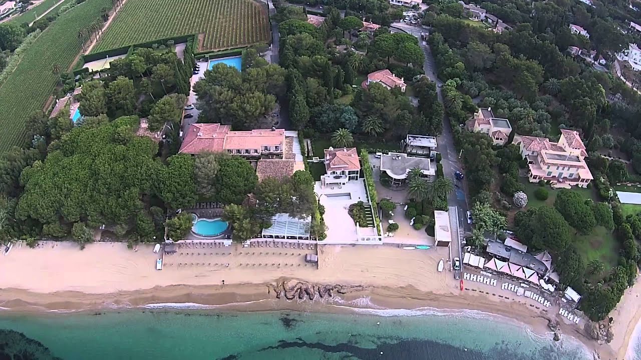 ST tropez | La Croix-Valmer - Hotel la Pinède Plage | Aerial view dji phantom 2 vision +