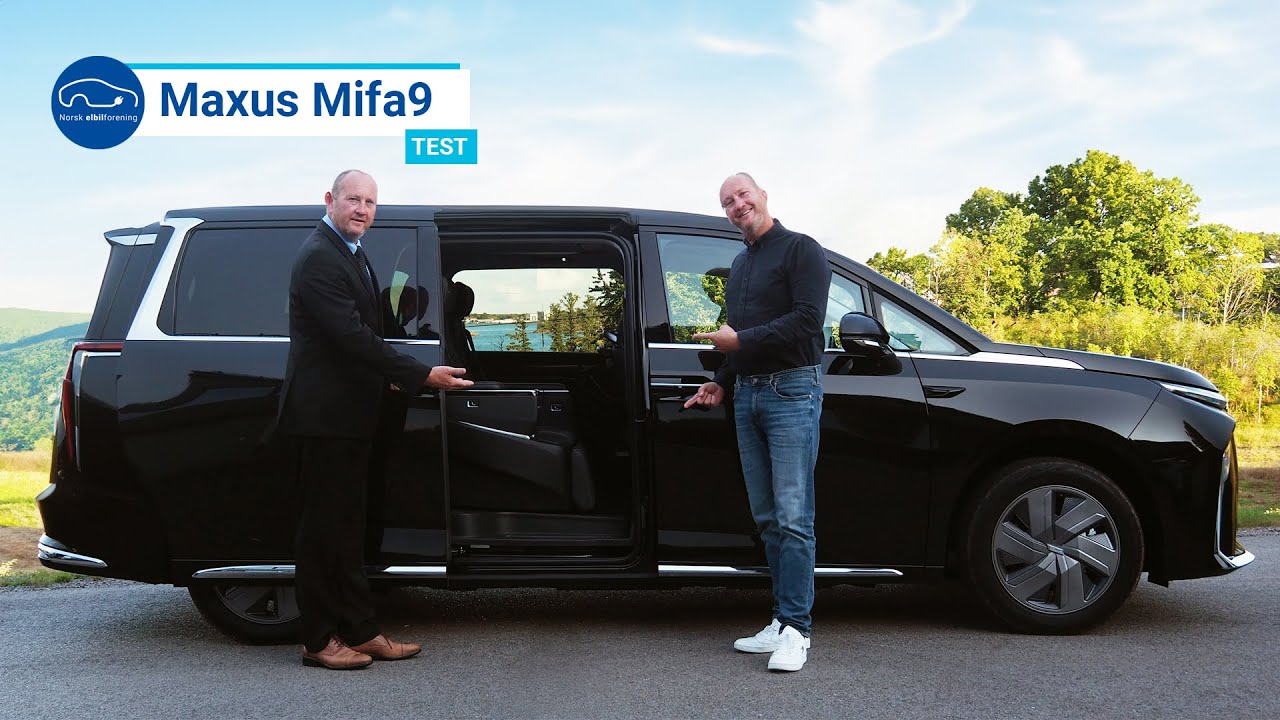 Test av Maxus Mifa9 - er Norge og nordmenn klare for dette?