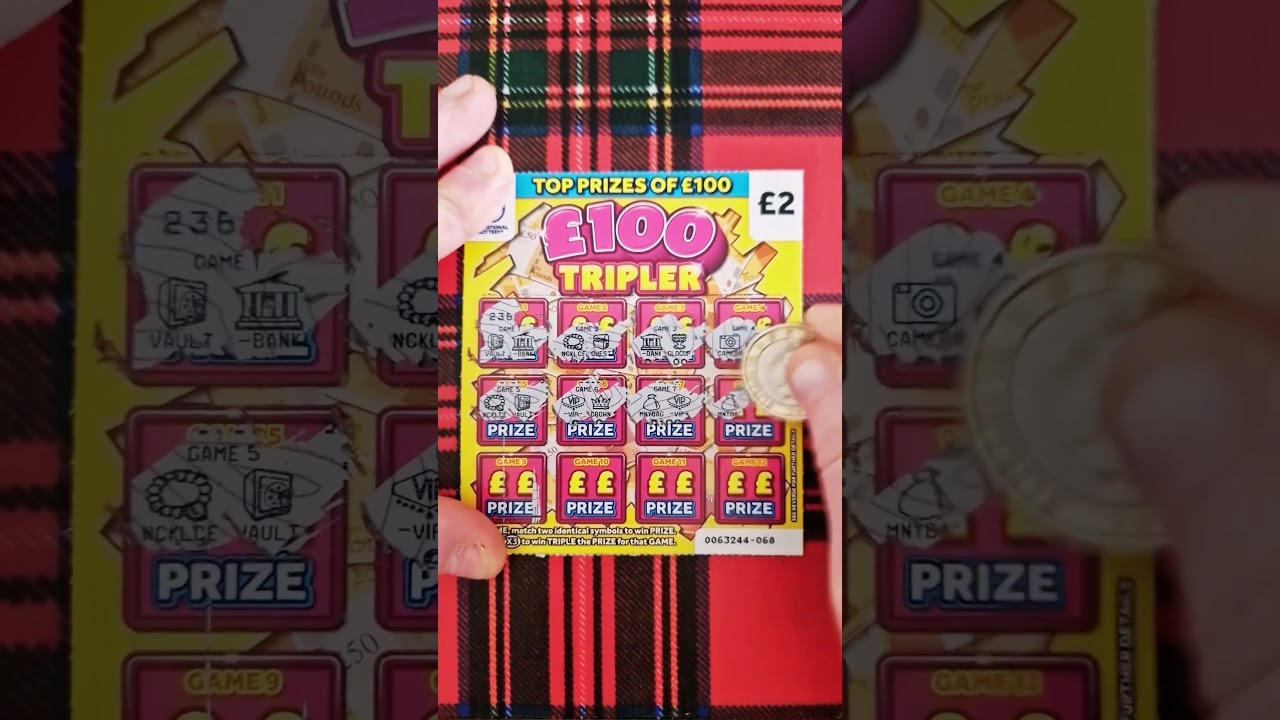 &pound;2 National Lottery scratch card #scratchcards #lottery #shorts