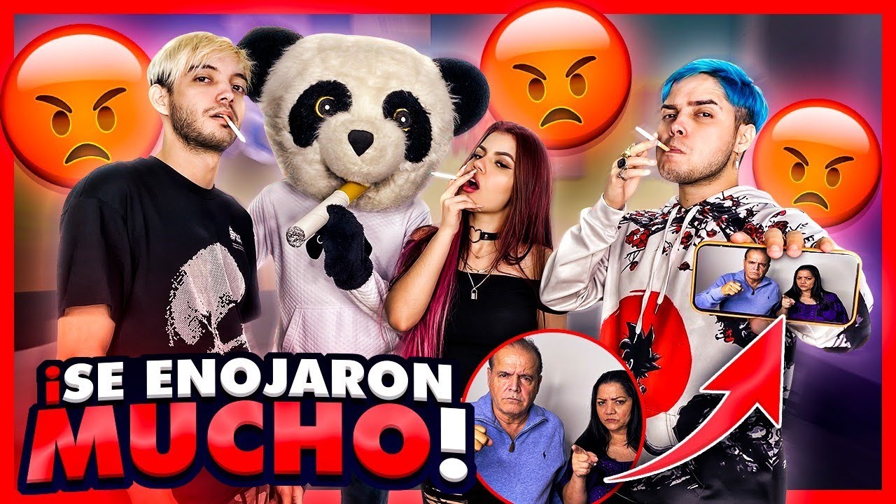 FUMANDO EN FRENTE DE MI FAMILIA *la mejor broma* - Yolo Aventuras