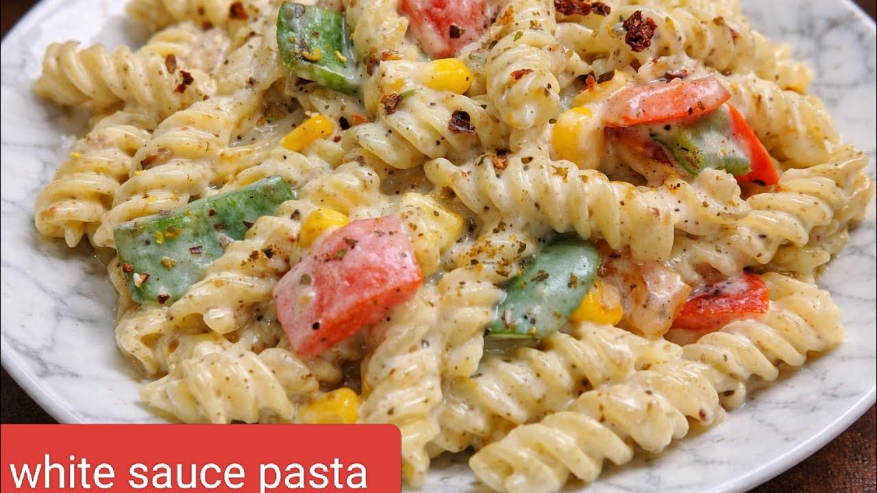 White sauce pasta banane ka sabse aasan tarika |मक्खन की तरह मुंह में हुल जाने वाली पास्ता