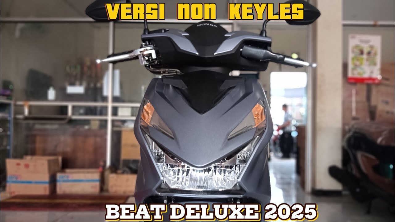 BEAT DELUXE NON KEYLES 2025💥WARNA SILVER💥PALING BANTER PEMINATNYA 