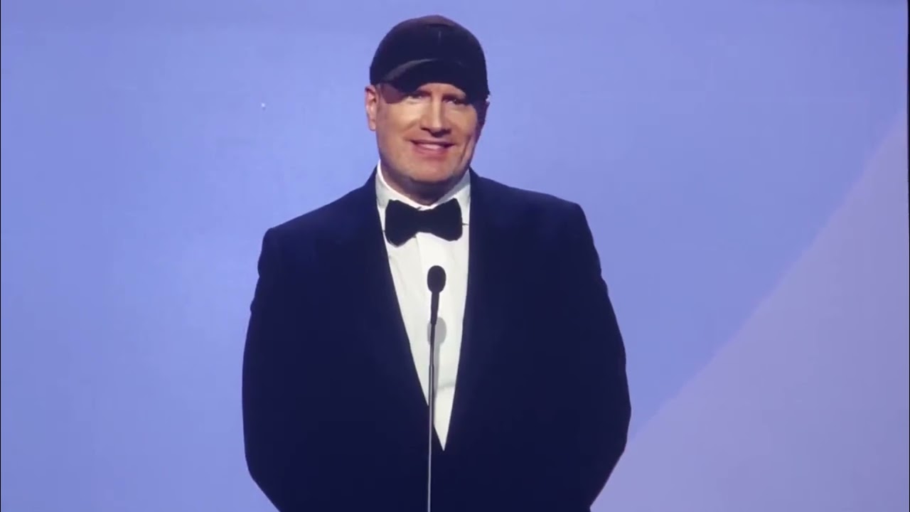 Marvel Studios President Kevin Feige tribute to Scarlett Johansson at the 35th Cinematheque Awards