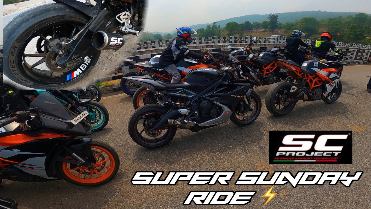 Bmw s1000 rr with Sc project ⚡️ loudest in Jharkhand 🔥 || sunday rituals for biker ♥️