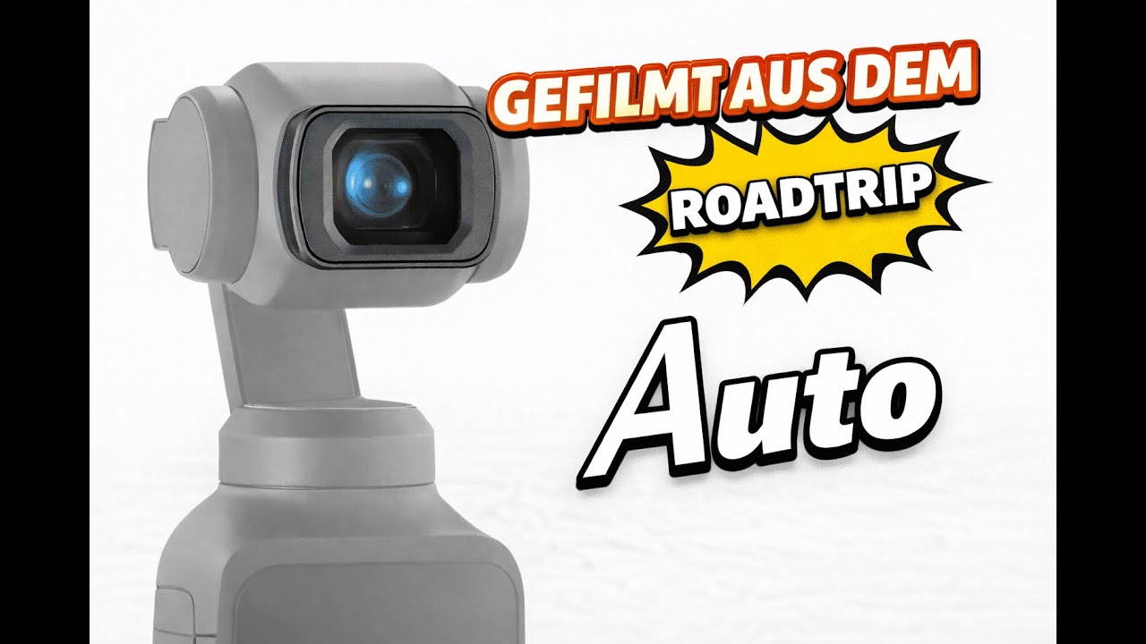 DJI WEITWINKEL LINSEN TEST - GEFILMT AUS DEM AUTO - 4K / ULTRA HD / UHD 30P - DJI OSMO POCKET 3