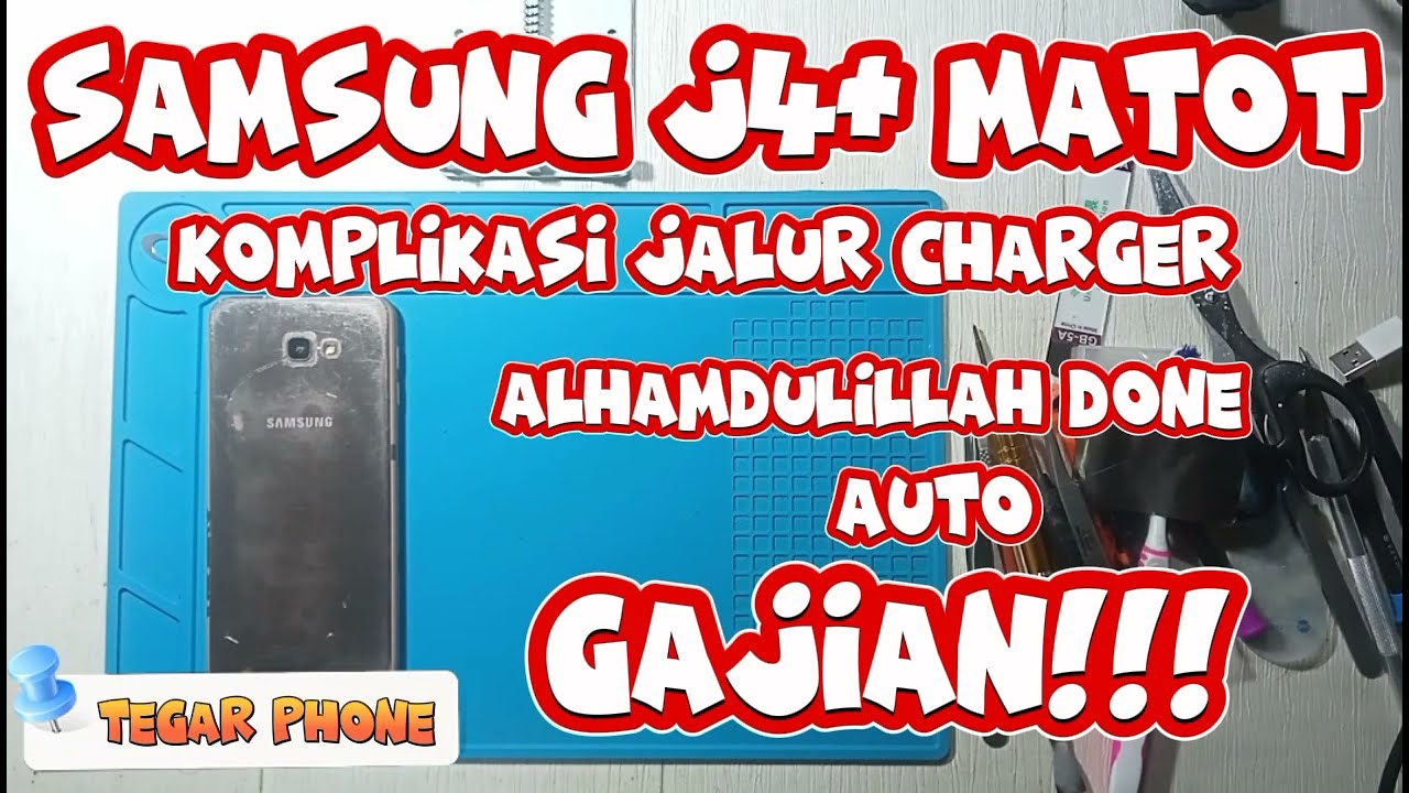 Samsung J4+ Mati Total‼️Charging Problem‼️Teknisi Pemula