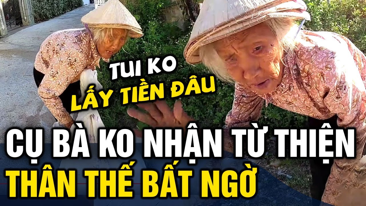 Bà lão ve chai KHÔNG THÈM nhận 200k từ thiện, khi nghe THÂN THẾ thật sự ai cũng gật gù | Tin 3 Phút