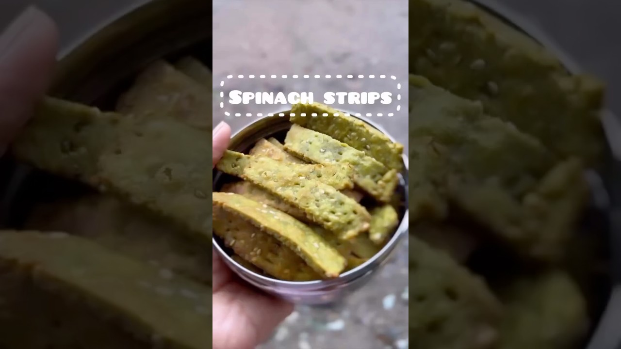 Healthy snacks palak mathri for kids(snacks recipe ideas for kids)healthy easypalak recipes for kids