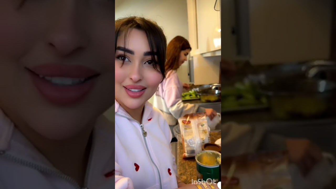 اسراء ورنيم وعمار تجهيز طبخة اليوم 🥰