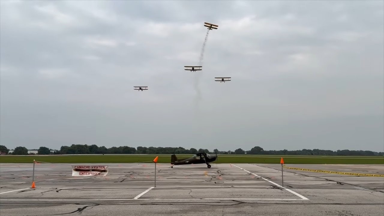 54th Stearman Fly In Galesburg, IL