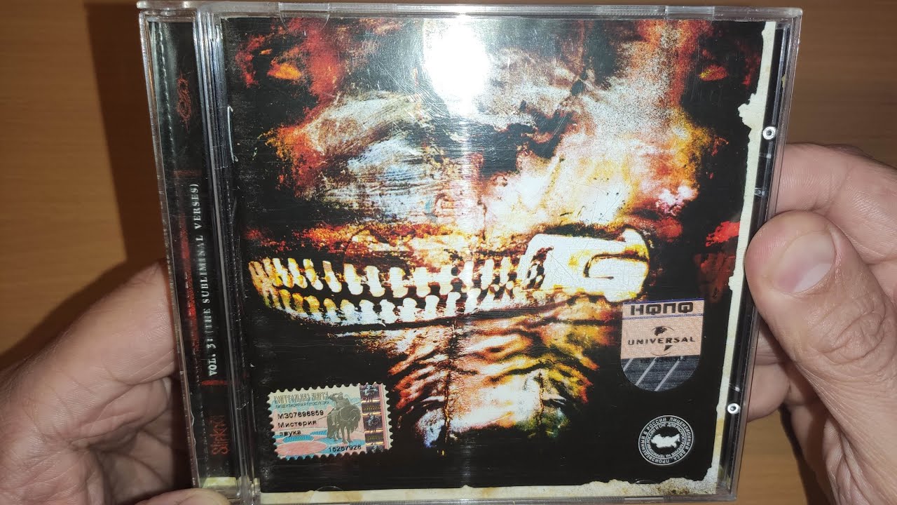 Обзор оформления CD альбома Slipknot - Vol. 3: The Subliminal Verses