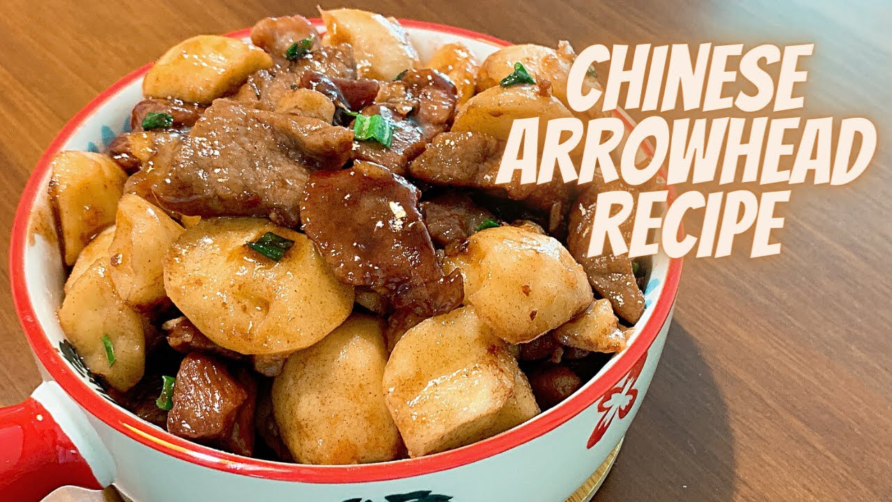 CHINESE NEW YEAR FOOD 2023 | CHINESE NEW YEAR RECIPES EASY | CHINESE ARROWHEAD RECIPE