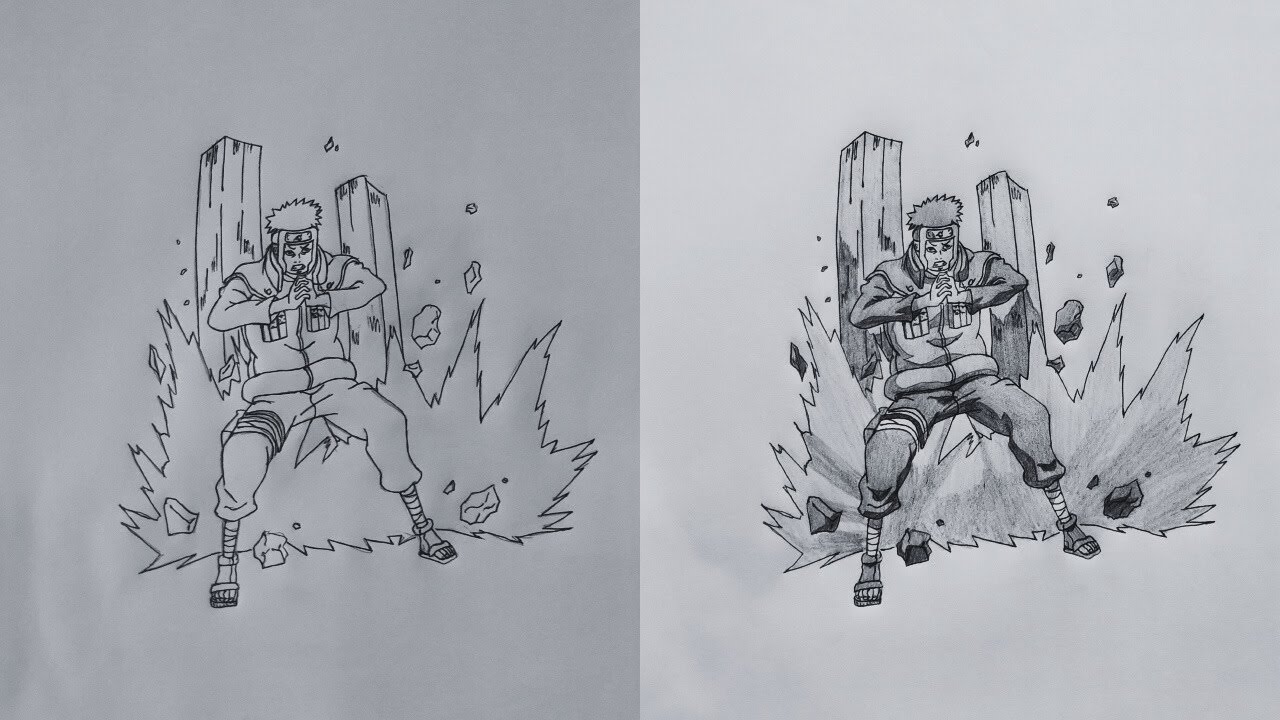 How to Draw Yamato from Naruto Shippuden | Step-by-Step Anime Drawing Tutorial