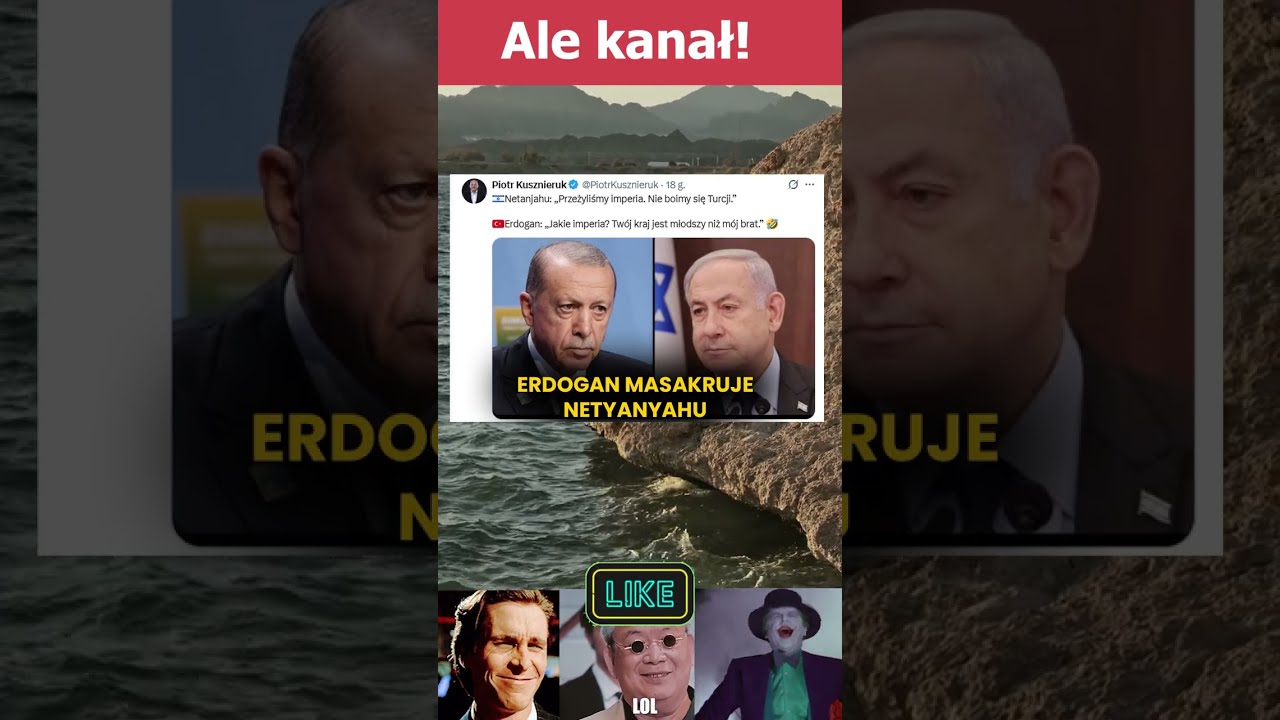 Erdogan masakruje Netanyahu