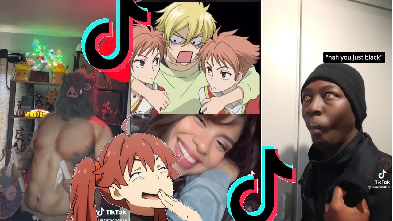 RANDOM FUNNY Anime tiktok Compilation part 2