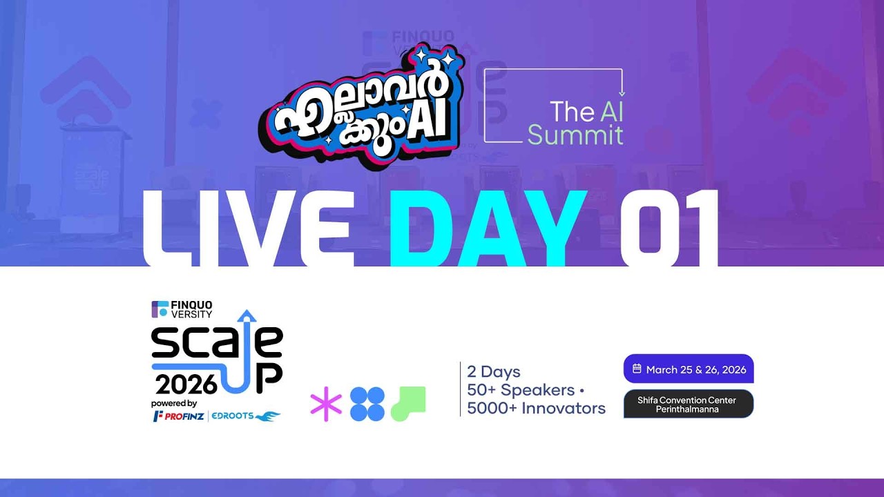 ScaleUp Conclave 2026 I DAY 01 I LIVE PERINTHALMANNA