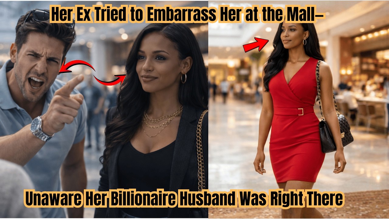 Her Ex tried to Embarrass Her at The mall unaware Her Billionaire Husband was right there
