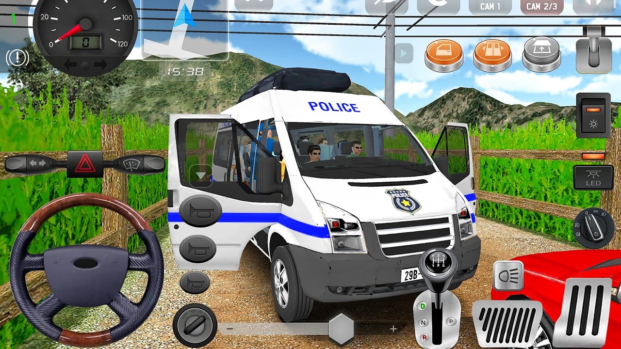 New Minibus Simulator Vietnam 2026 - Offroad Police Bus Driving 3D - Bus Game Android Gameplay