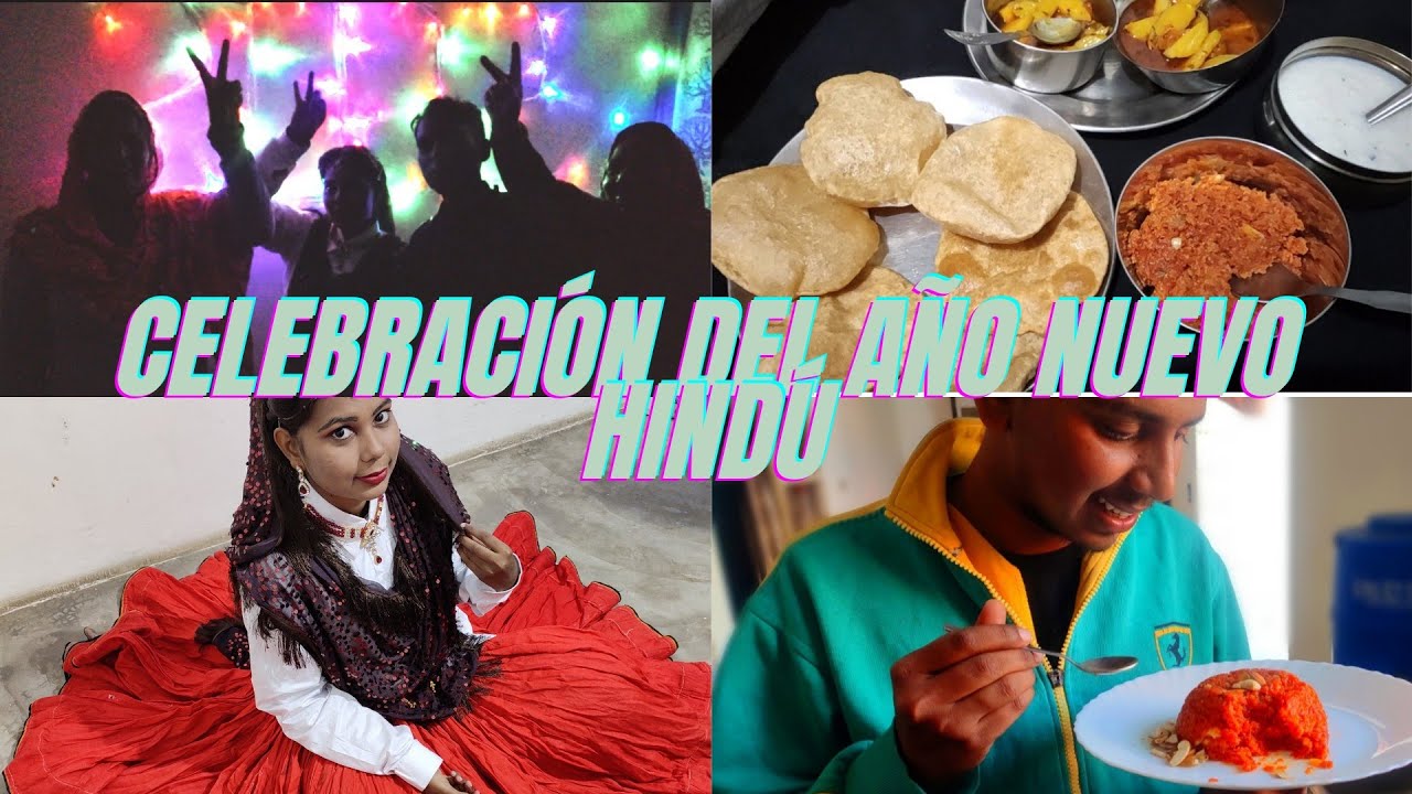 Celebración Del Año Nuevo Hindú ~nuestro hermoso vestido tradicional y celebración