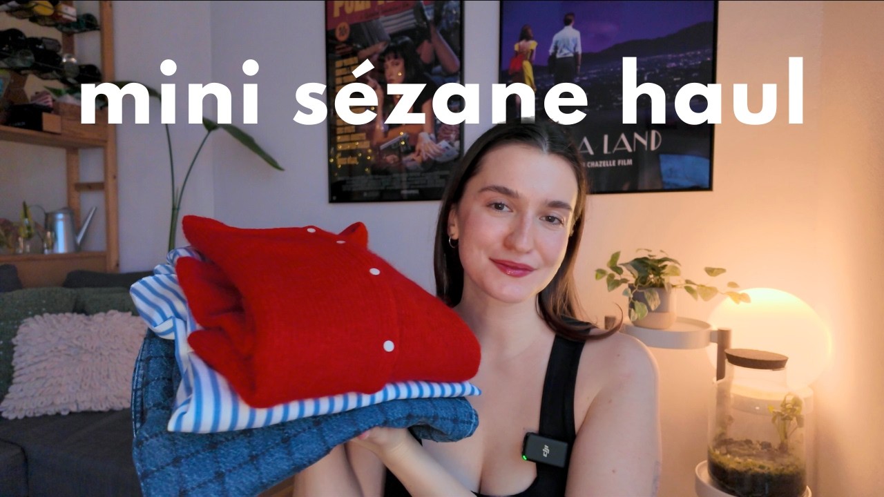Sézane Haul & Try-On ✨ Укороченный Gaspard, рубашка Bilma и коллаборация Sea NY