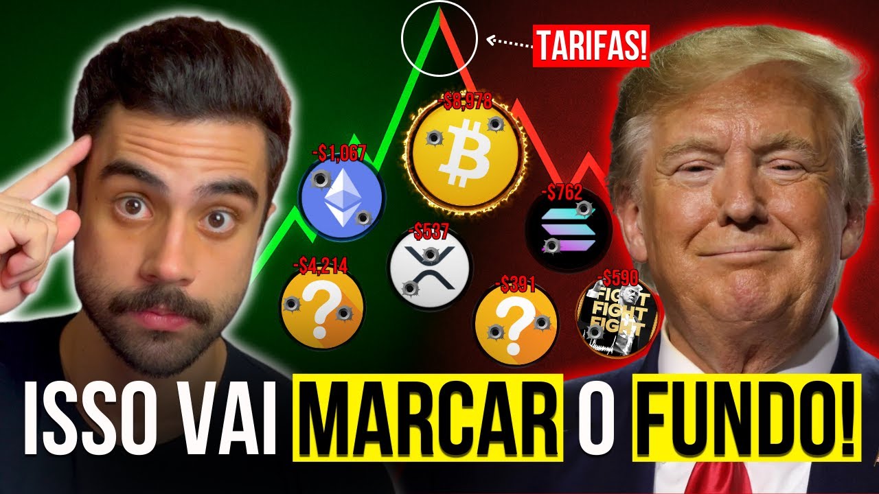 O TRUMP VOLTOU A DERRETER O MERCADO CRIPTO [mas isso indicará o fundo das altcoins]