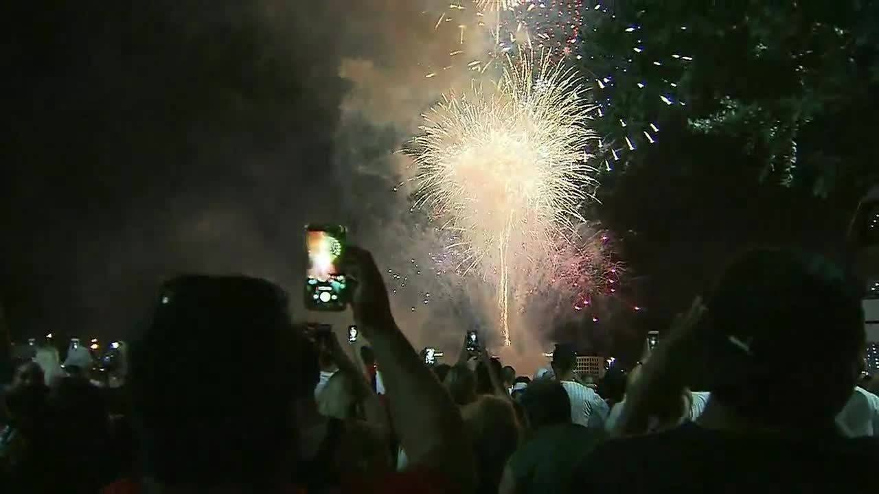 Fireworks light up South Florida for Fourth of July