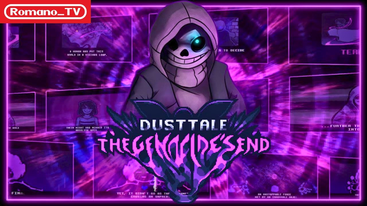 ⚔️ Dusttale: Genocide’s End – All Phases Sans Fight LIVE