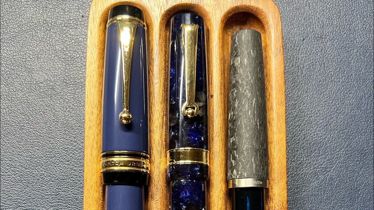 Pen Chat #6: Two gems from small makers. Santini Latina & Fifty4T Titan