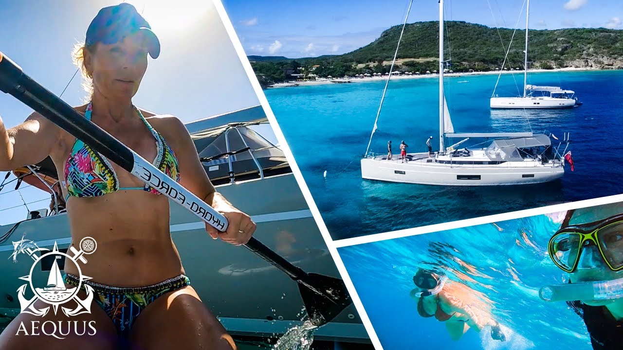 Bavaria vs Hanse - We race along the south coast of Curacao | Sailing Aequus - Episode 4