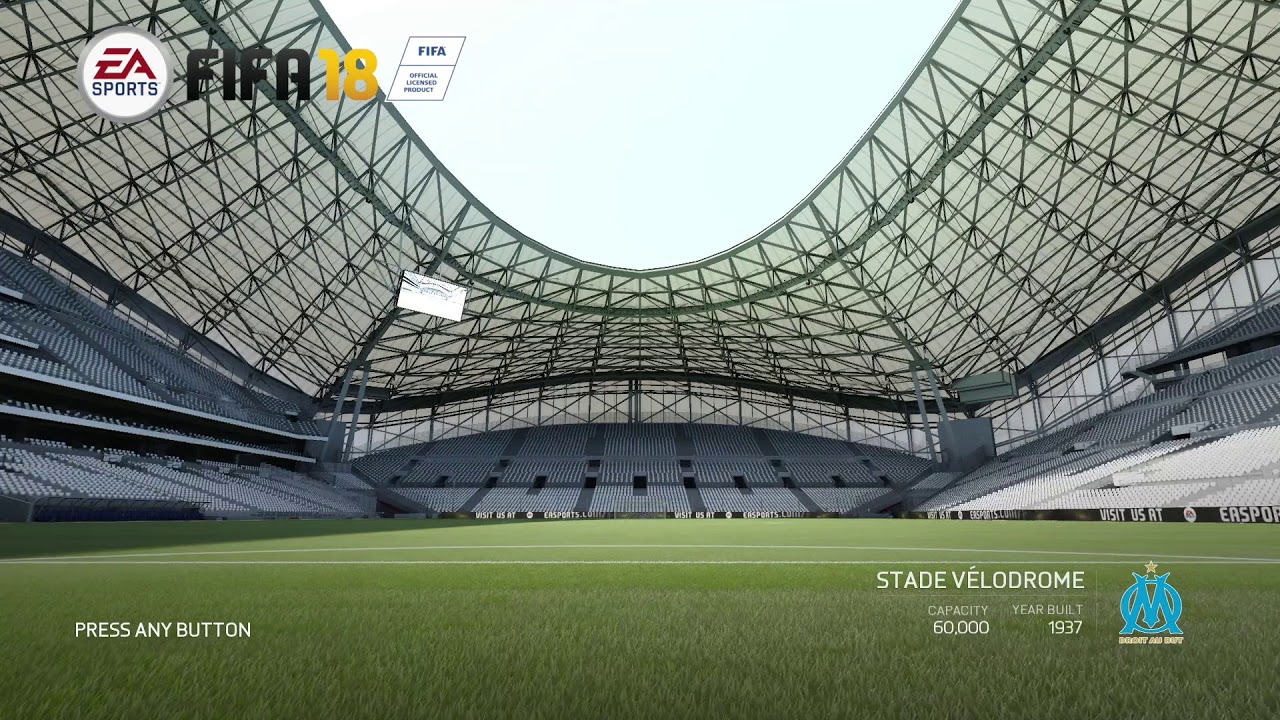 FIFA 18 - Stade Vélodrome - Olympique Marseille