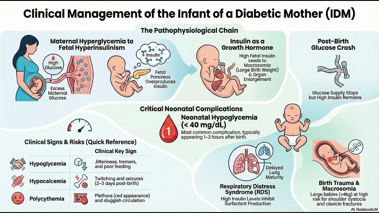 Infants of Diabetic Mothers #diabetes #gestationaldiabetes #gestational #nursingmanagement #nursing