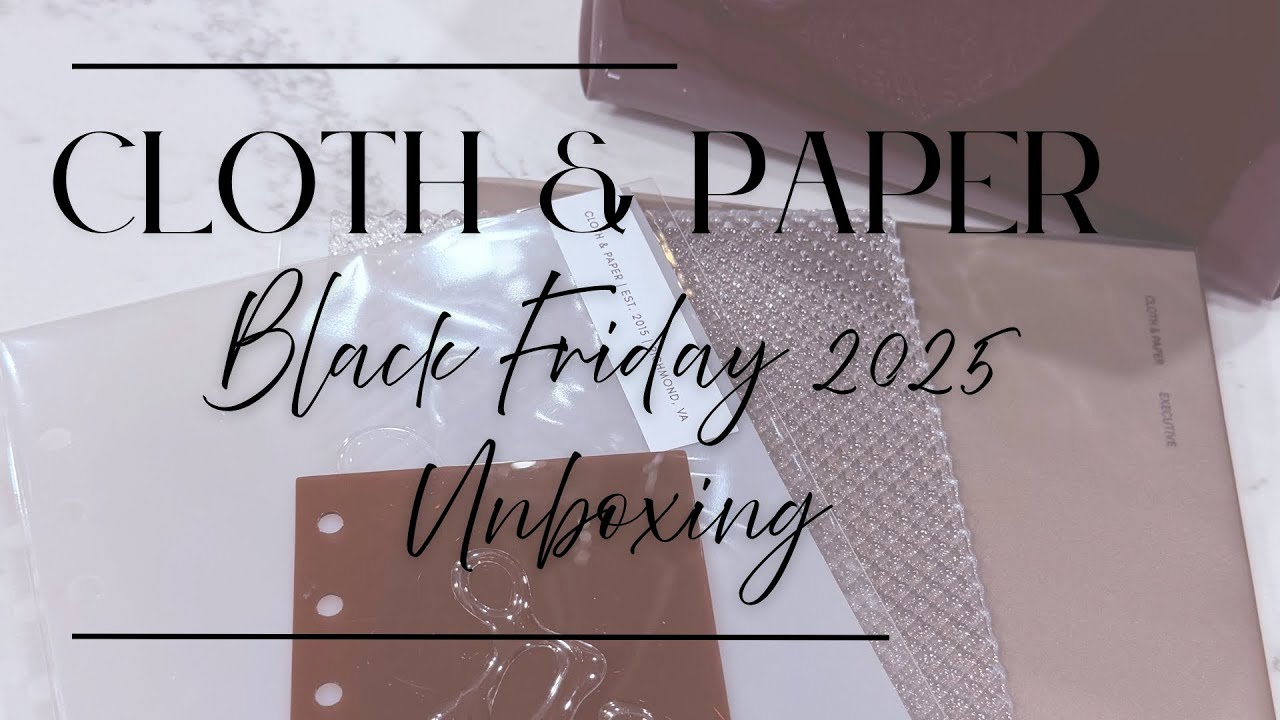  Cloth & Paper Black Friday Haul | Order 1 of 3!
