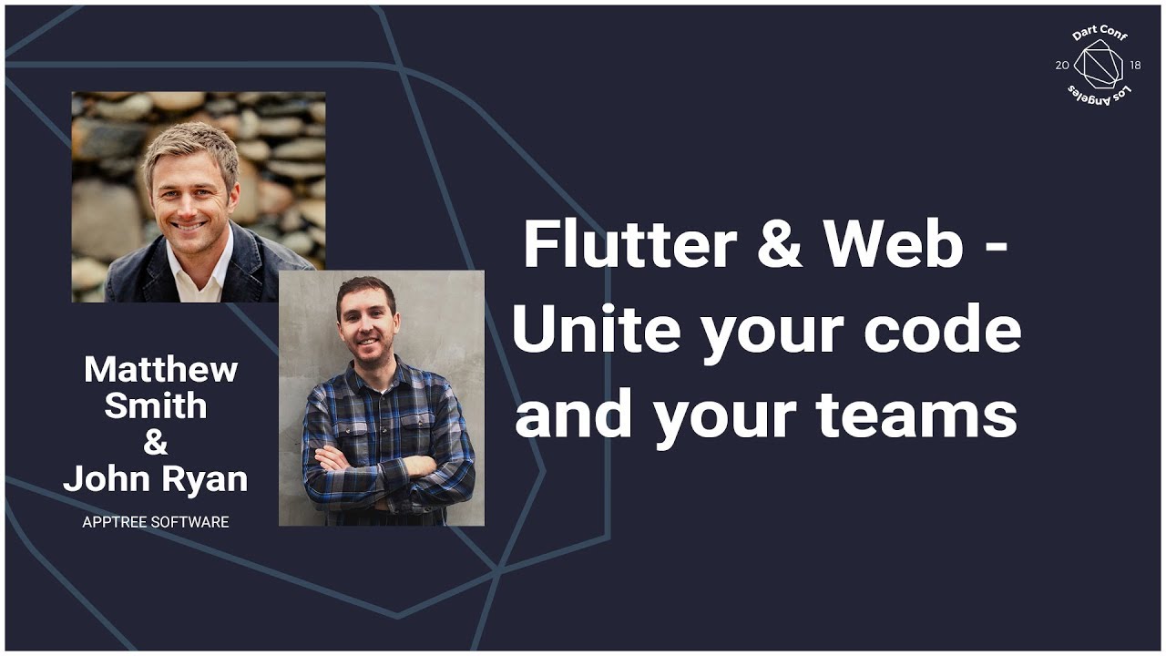 Flutter & Web - Unite your code and your teams (DartConf 2018)