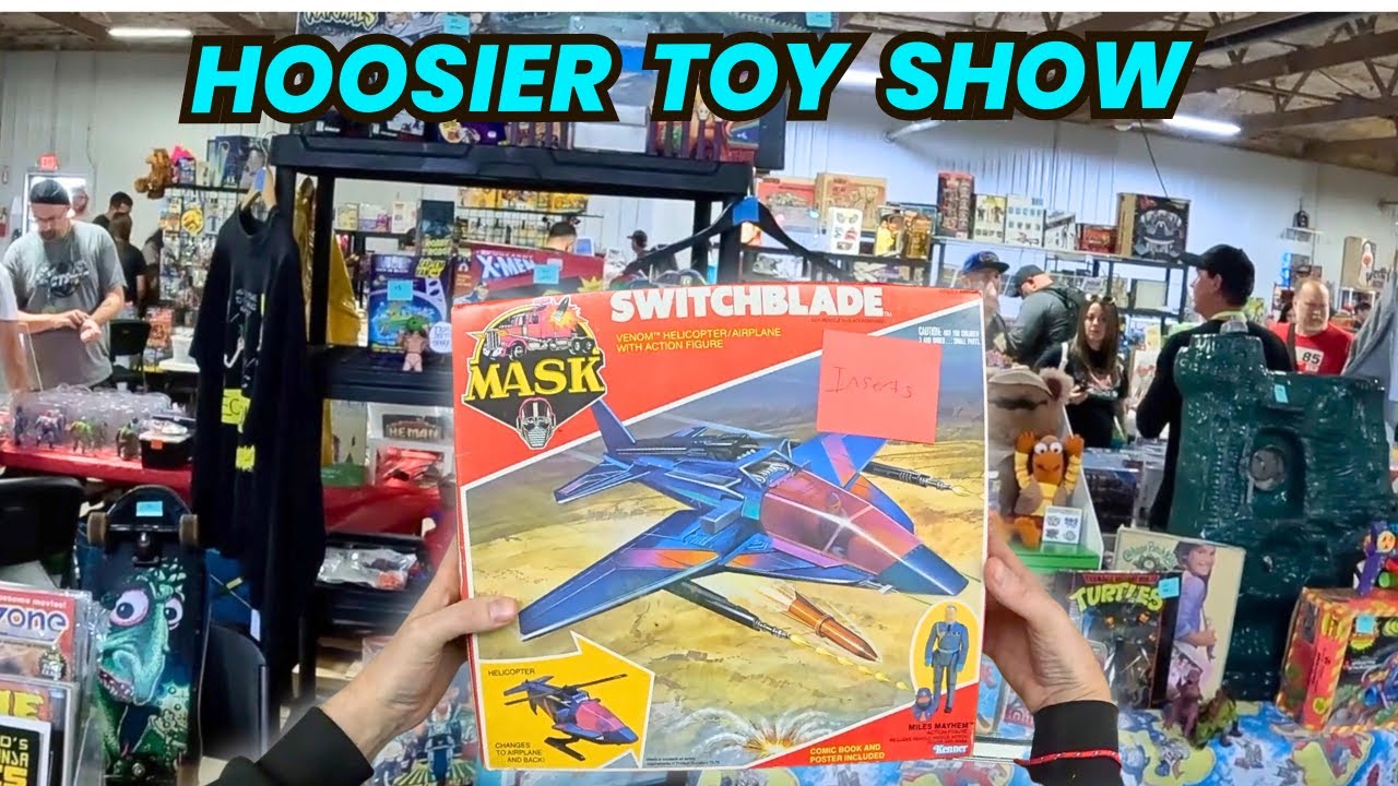 Hoosier Toy Show: Buying Vintage Action Figures & Toy Talk